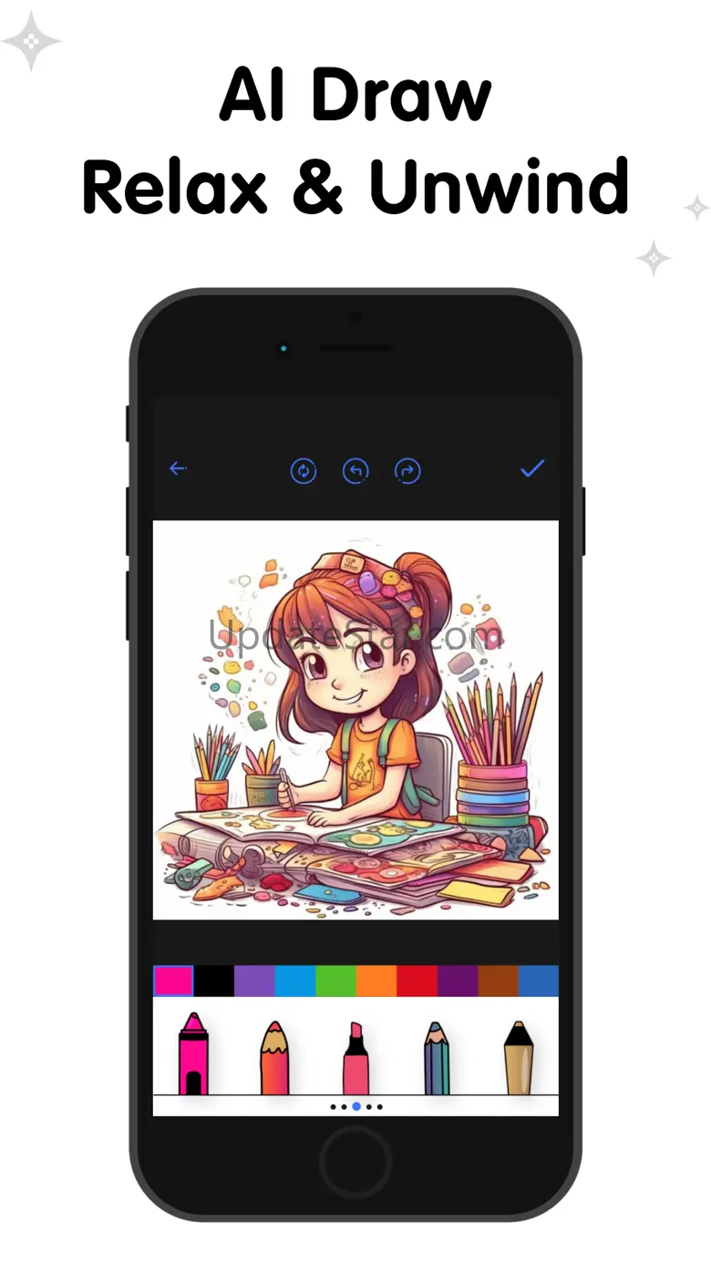 Coloring Book For Painting. 2.3