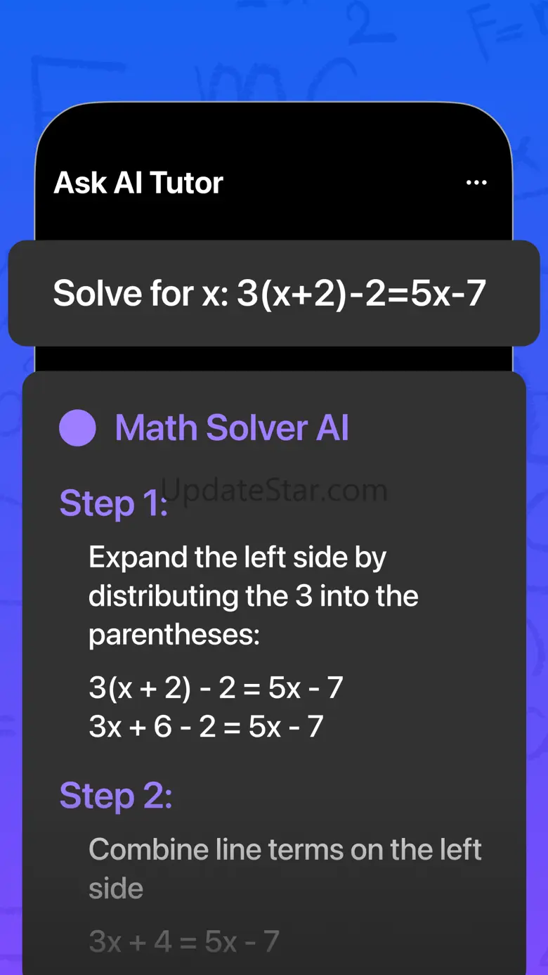 Math Notes: AI Homework Helper 1.3