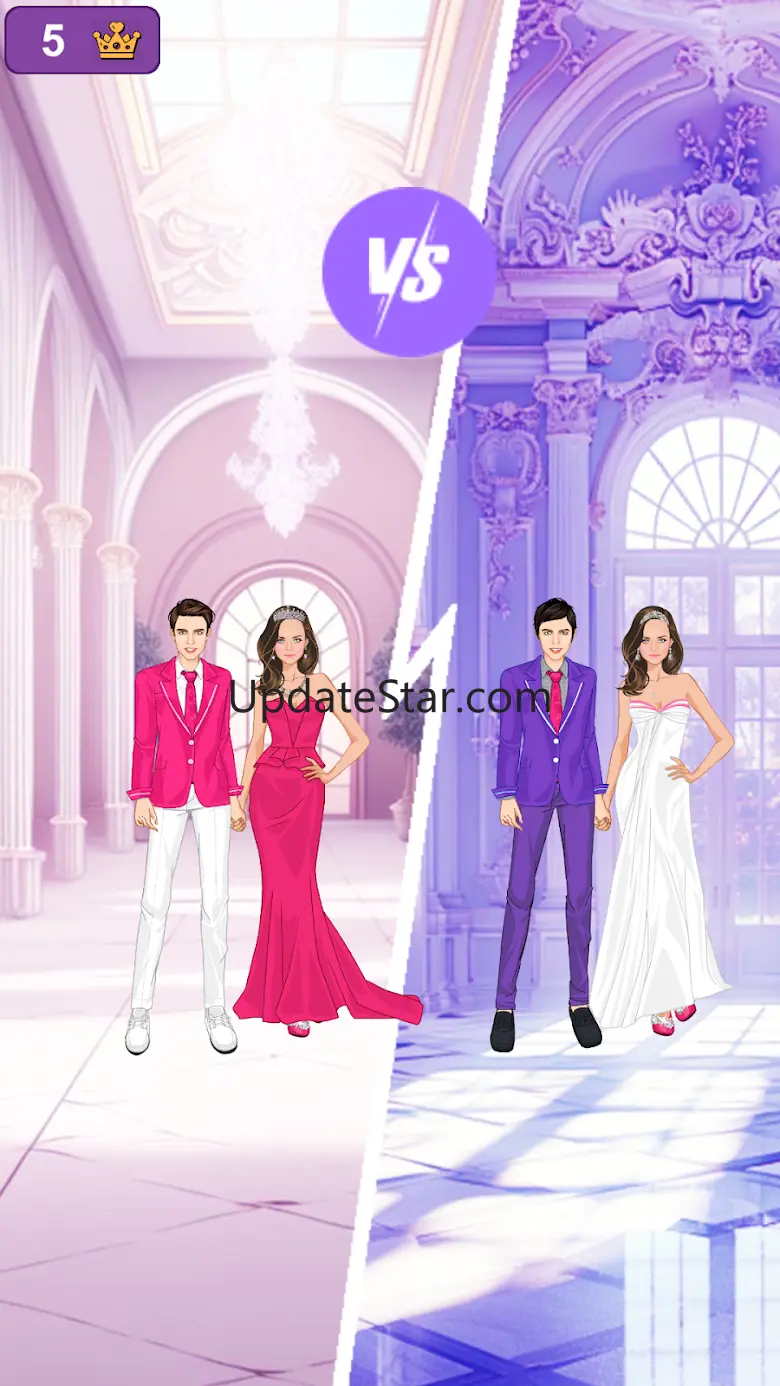 Purple princess dress up game 2.0.4