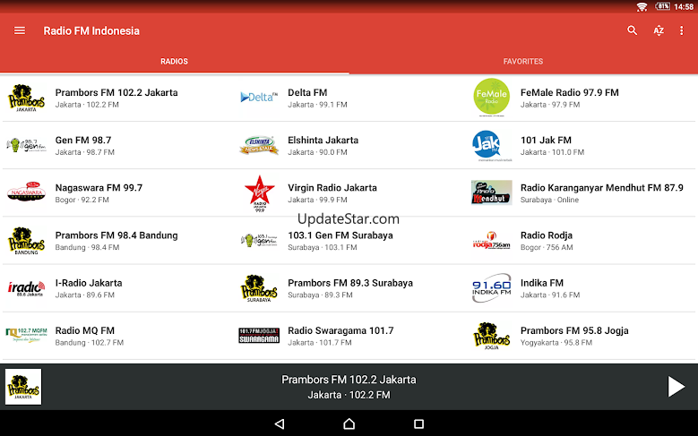 Radio FM Indonesia Online 12.1