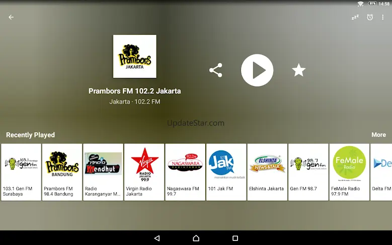 Radio FM Indonesia Online 12.1