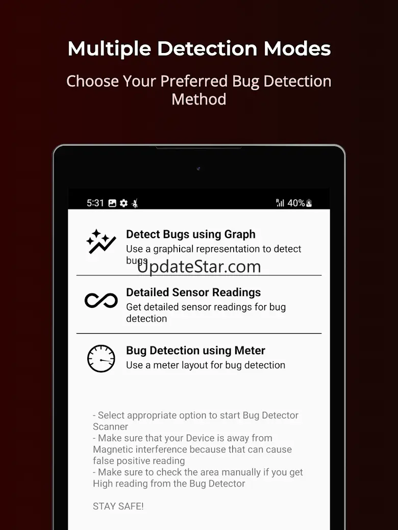 Bug Detector Scanner 22.08.23
