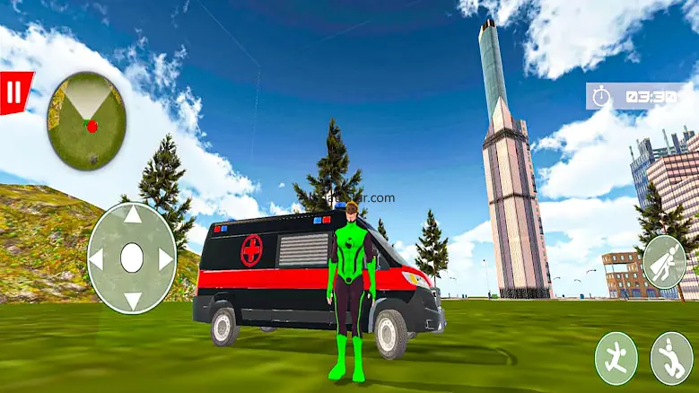 Super Heroes Games: Speed Hero 2.6