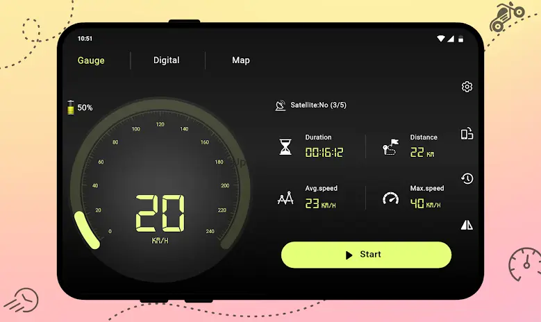 GPS Speedometer: Route Tracker 1.1