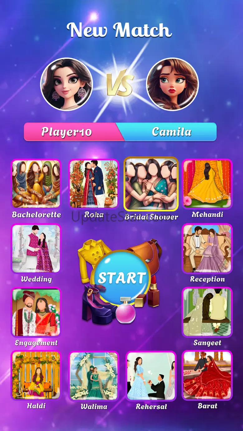 Bridal Dress up Wedding Games