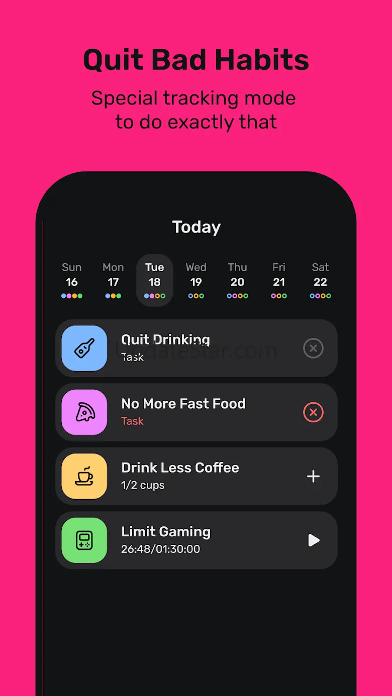 Motivated: Habit Tracker 1.5.0
