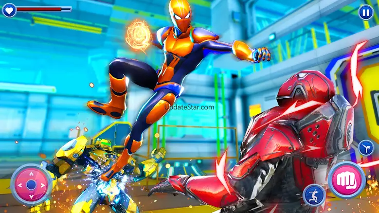 Spider Rope Hero: Robot Games 1.0.0