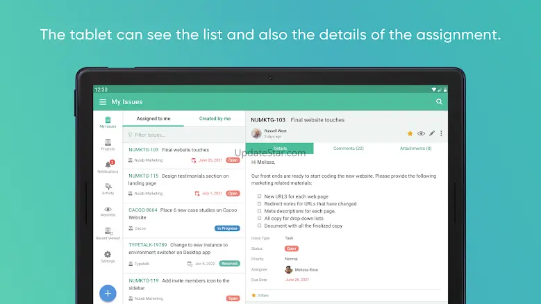 Backlog: Project Management 2.20.1