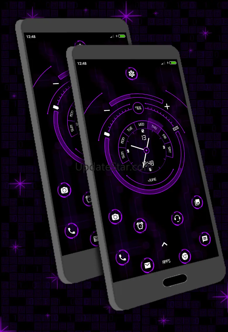 Stunning Hi-tech Launcher 18.0