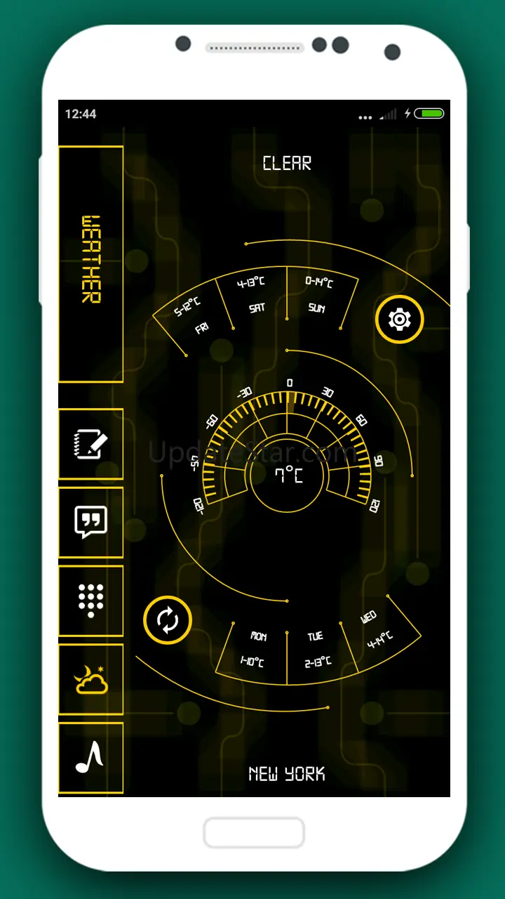 Stunning Hi-tech Launcher 18.0