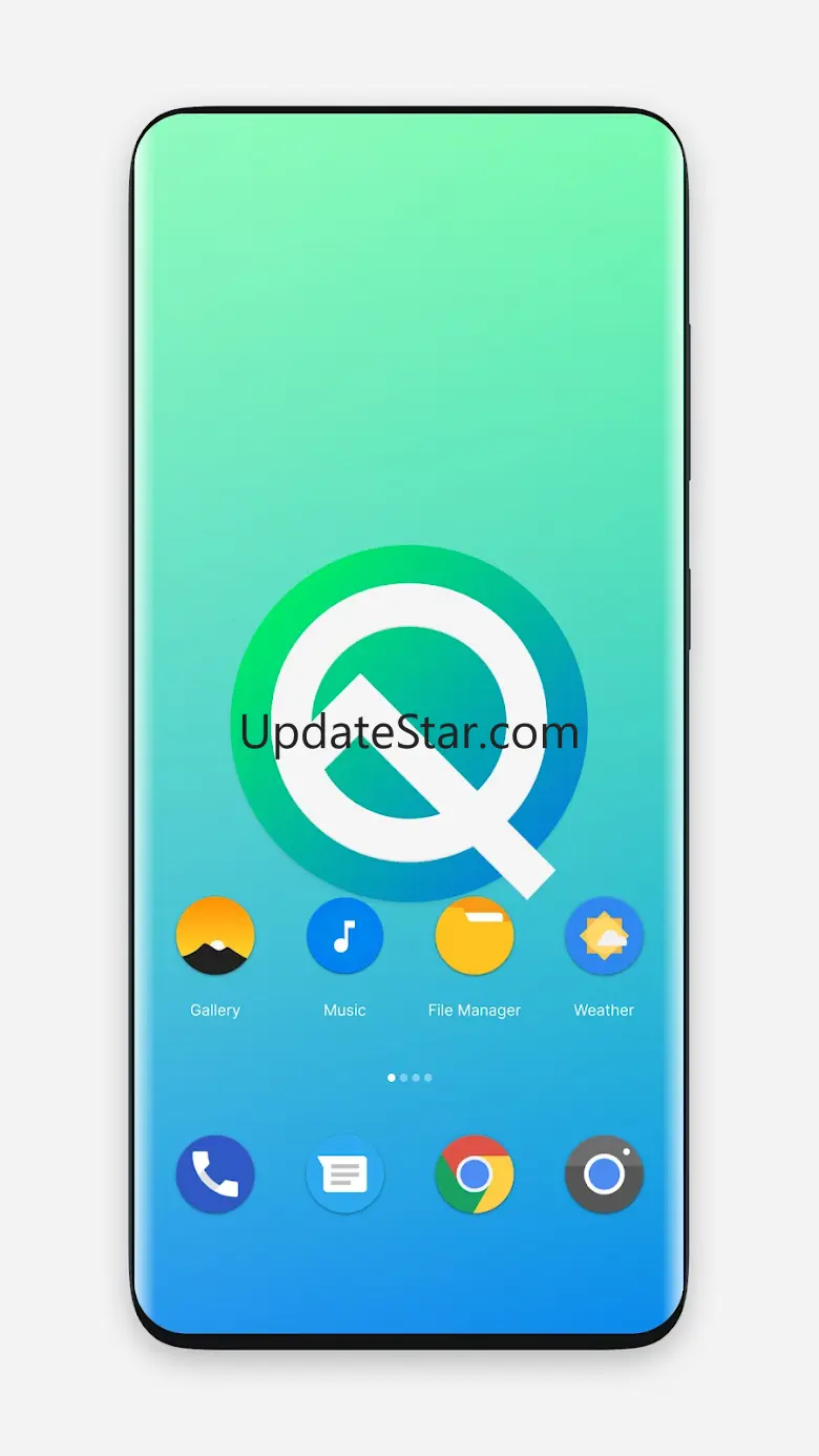 Q theme for Computer Launcher 3.1