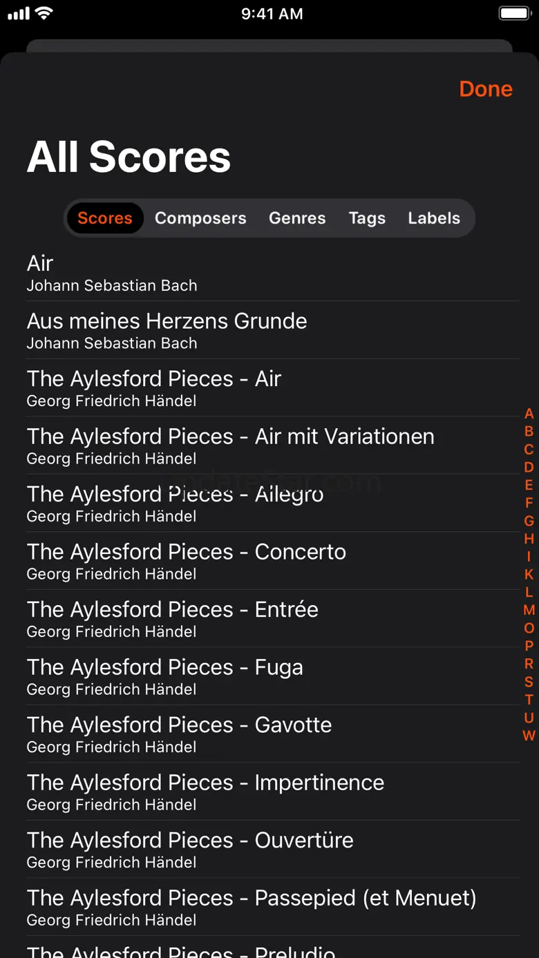 forScore Cue 2.3