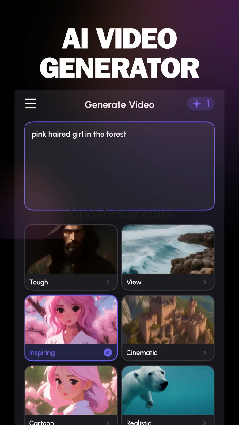 AI Video Art Generator Astoria 1.5