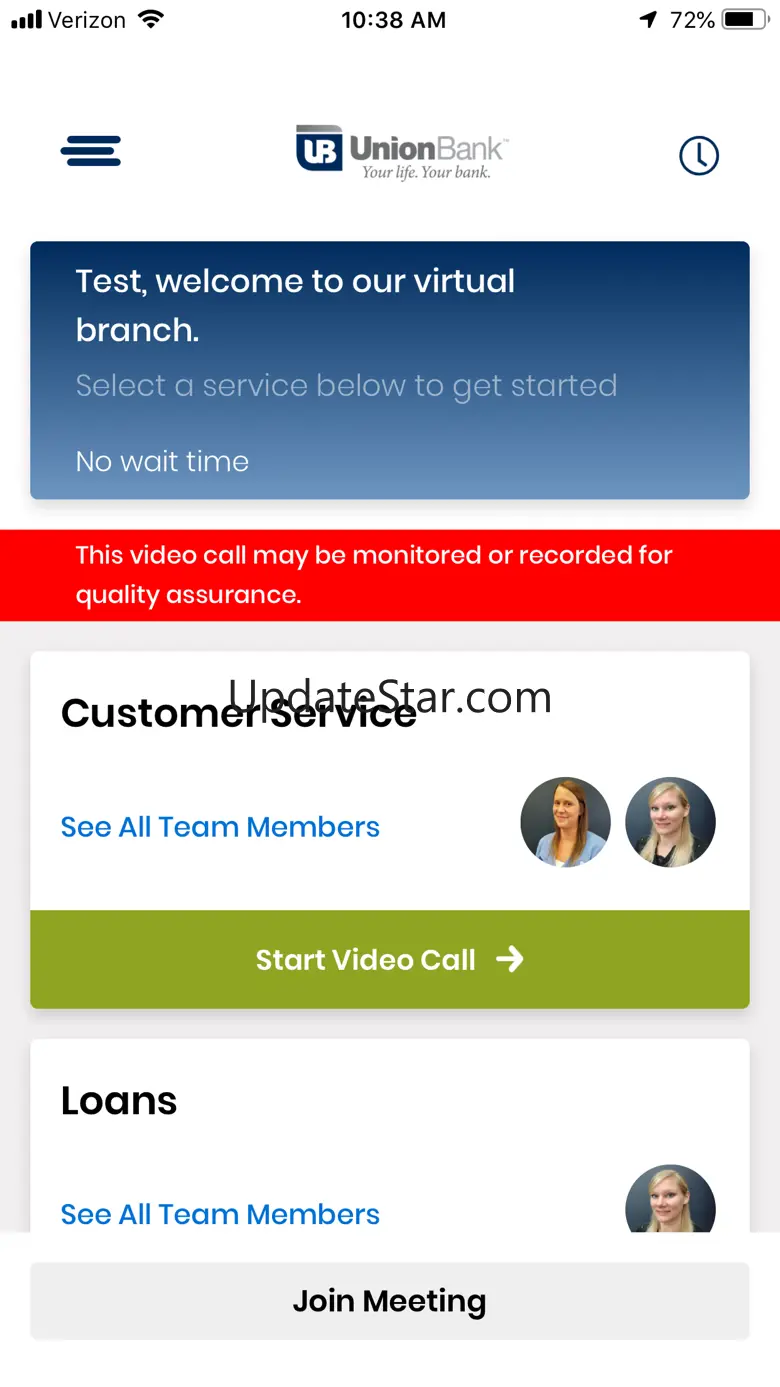 UB Virtual Branch 1.1.807