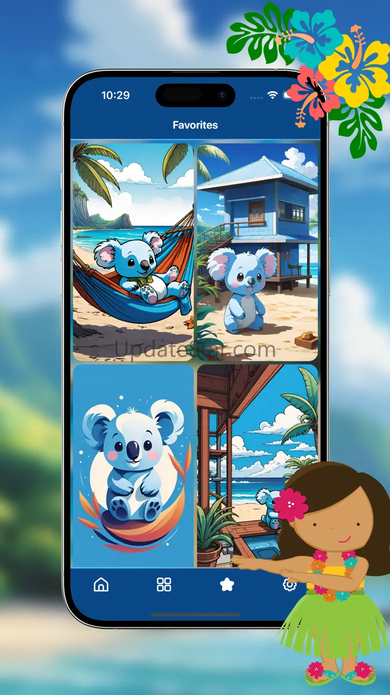 Blue Koala: Wallpaper 1.2