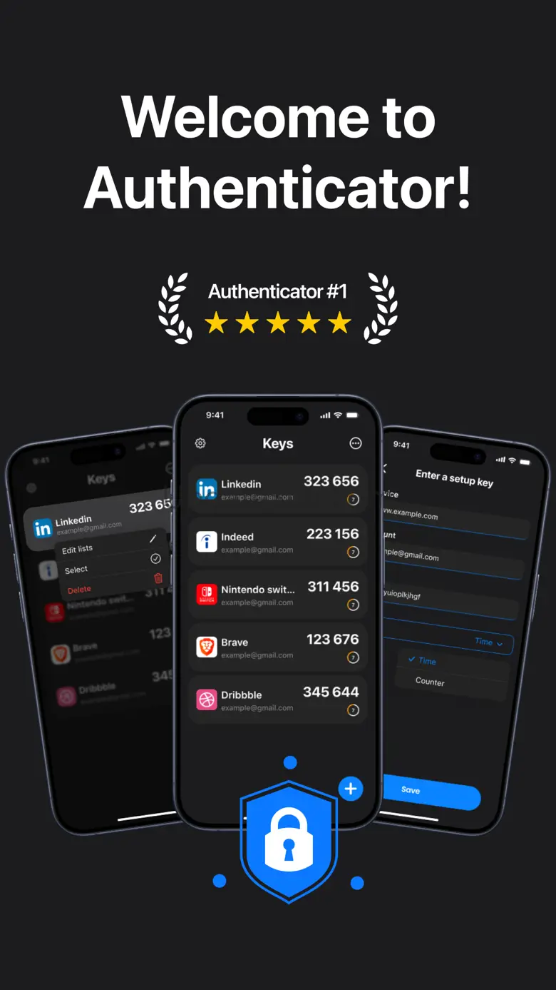 2FA authenticator - two factor 1.0.3