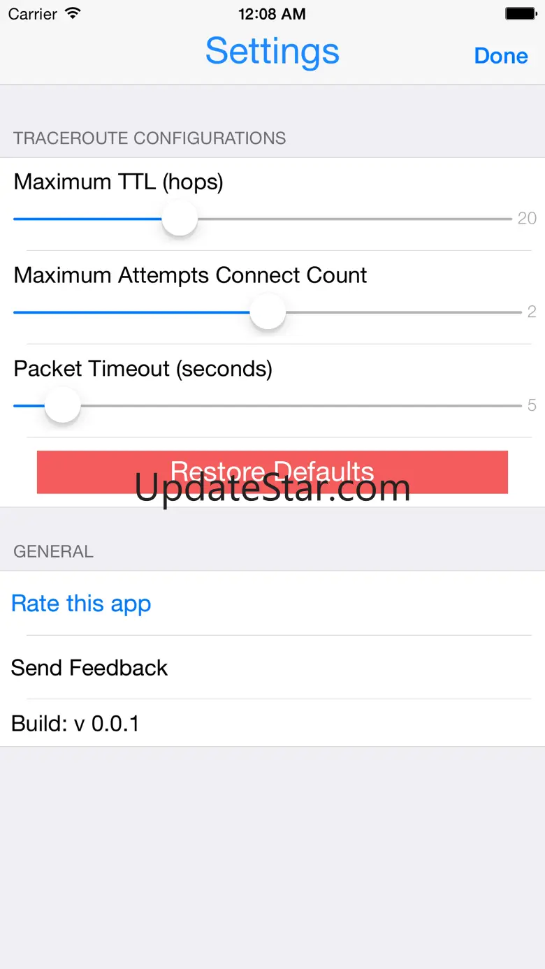 Trace Route Network Utility 1.0.5