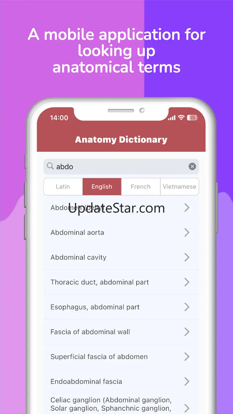 Anatomy Terms 2.0.2