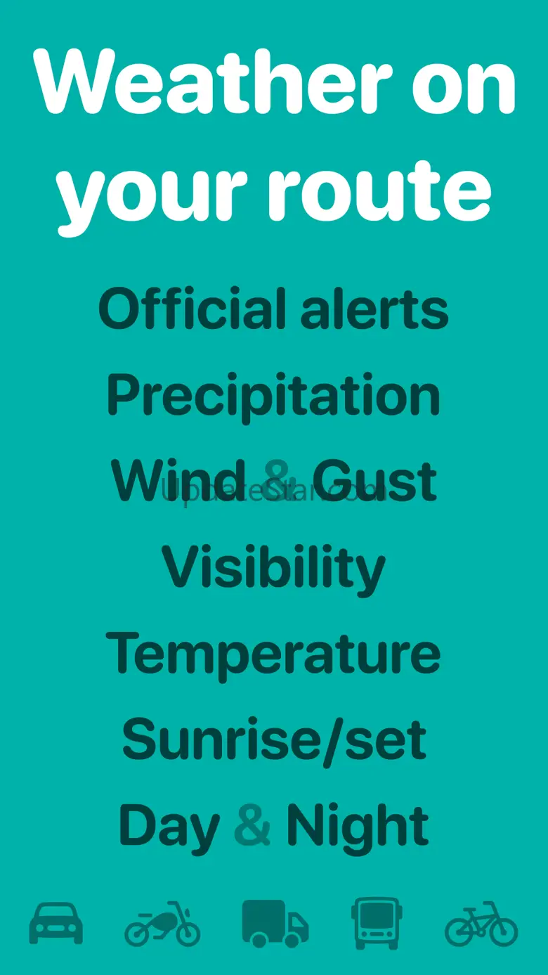 Weather Along Route: Wayther 2024.15