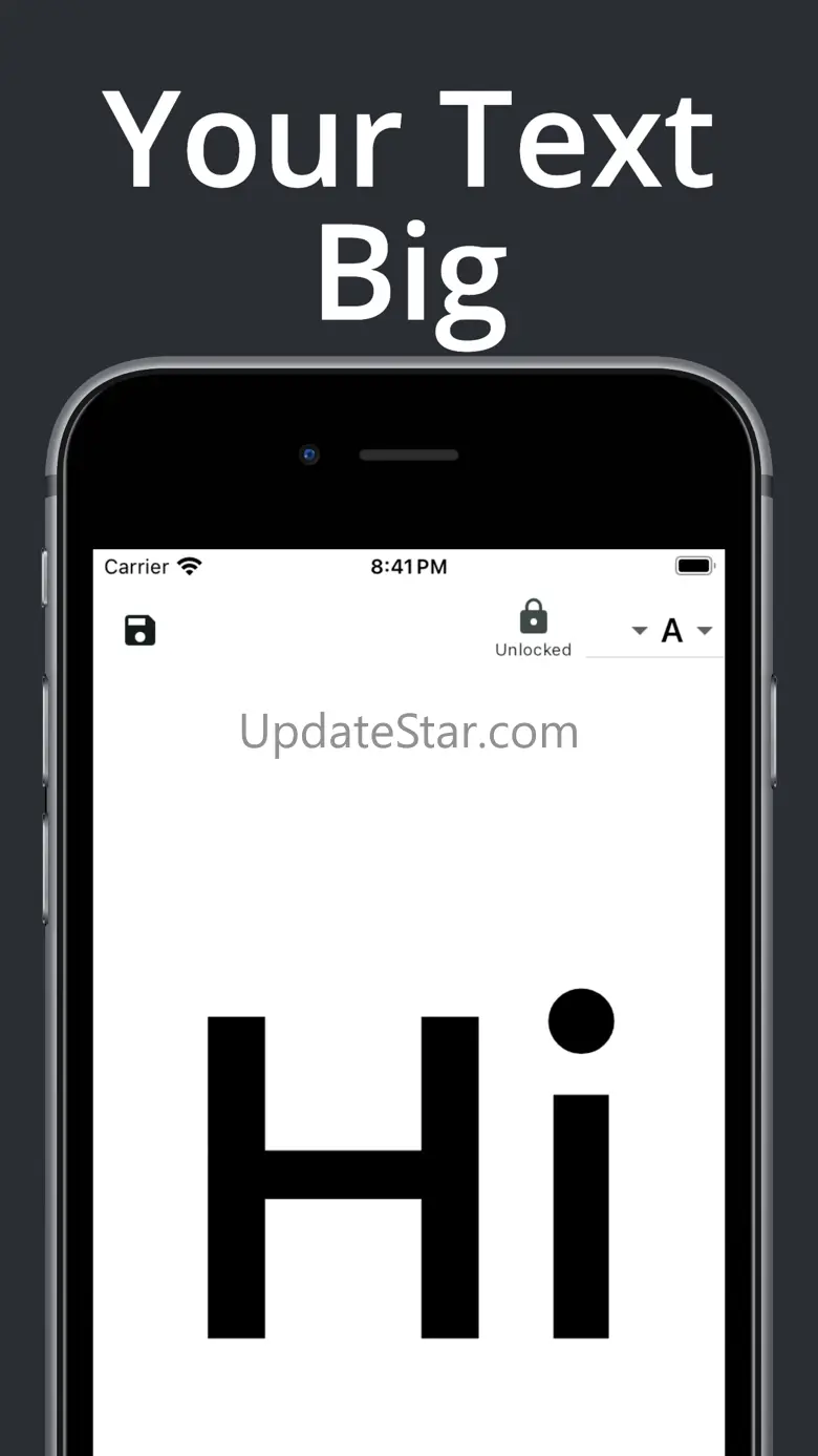 Big Text Display App 1.0.6