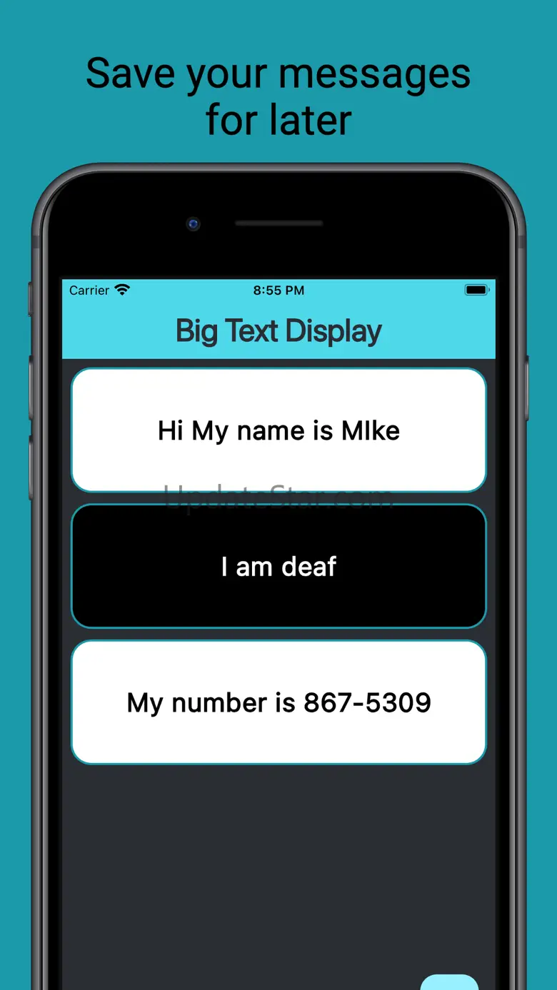 Big Text Display App 1.0.6