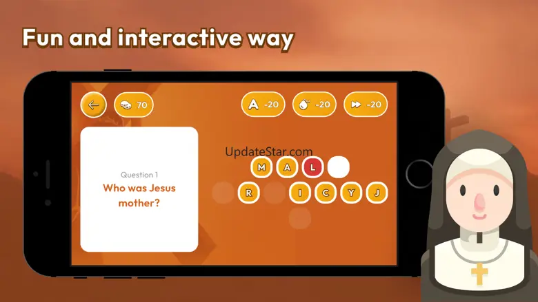 Bible Word Puzzle Trivia Game 1.0