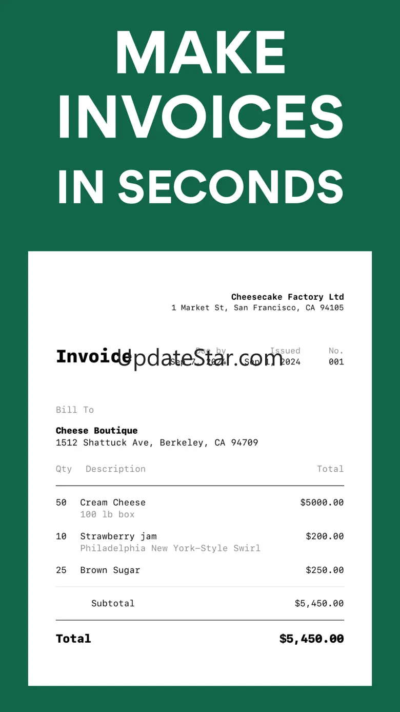 Invoice Maker for Contractors 1.0.6