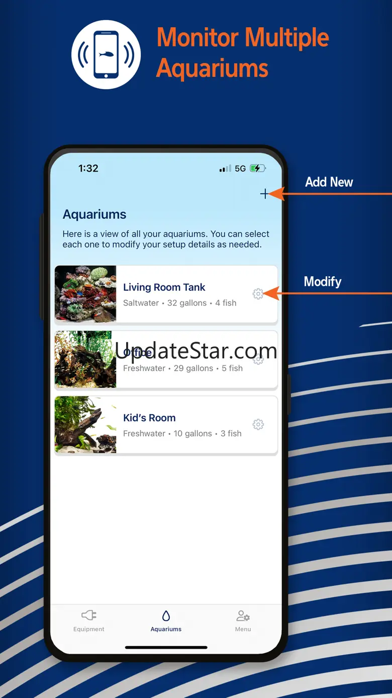 Aqueon BlueIQ Aquarium Manager 1.5