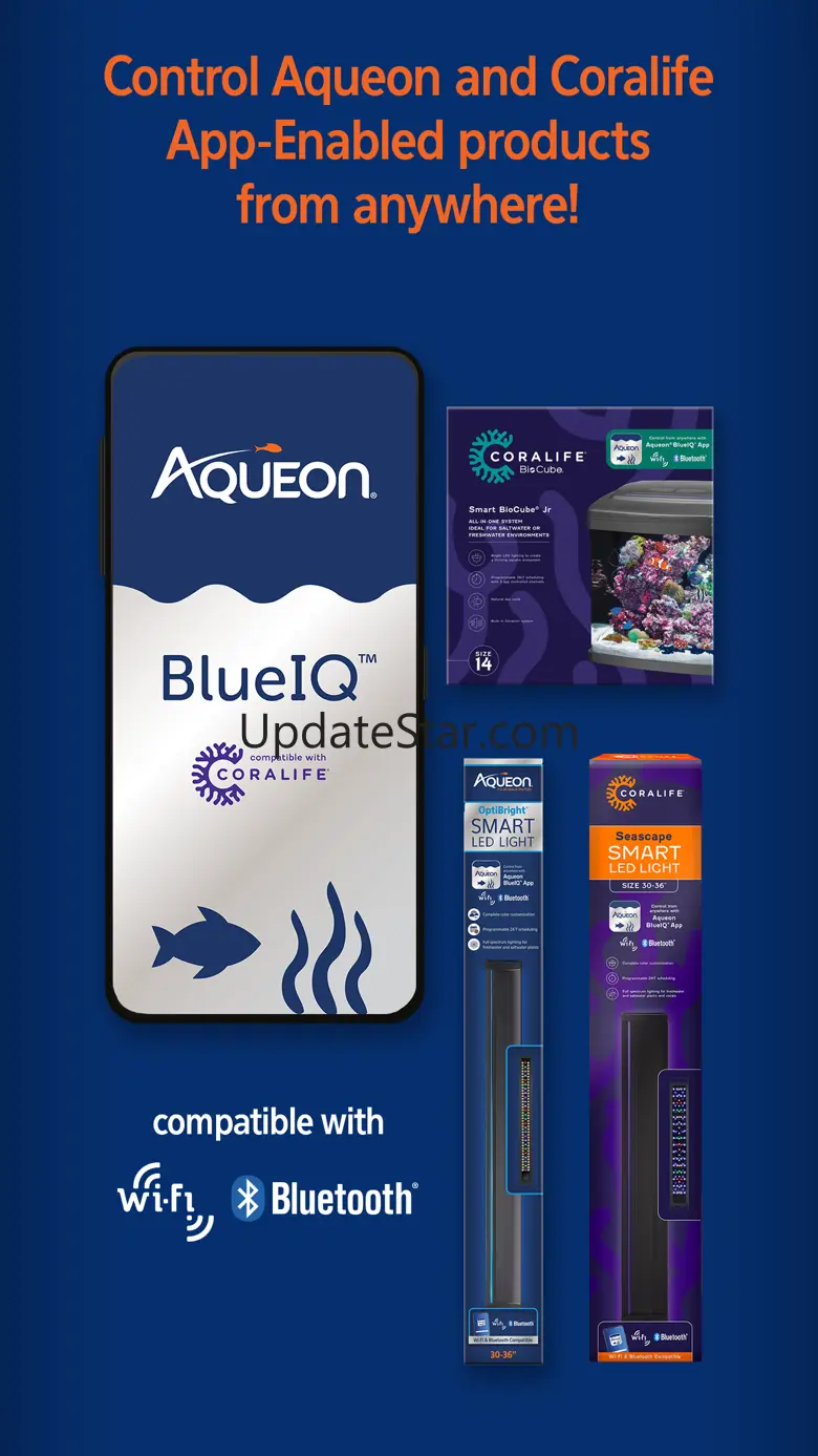 Aqueon BlueIQ Aquarium Manager 1.5