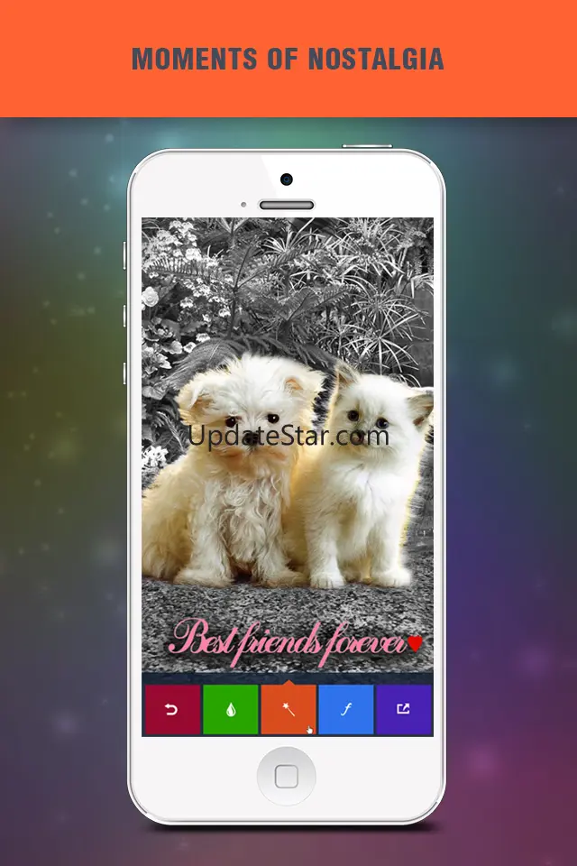 Blender Photo Editor FREE - Create quirky twins fx with artsy fonts "for FB, dropbox, twitter, hotmail & flickr" 1.1