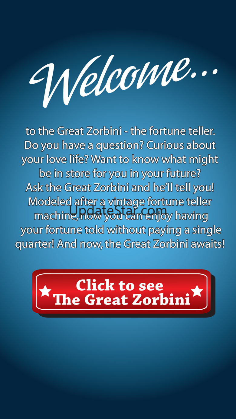 Great Zorbini Fortune Teller 1.3