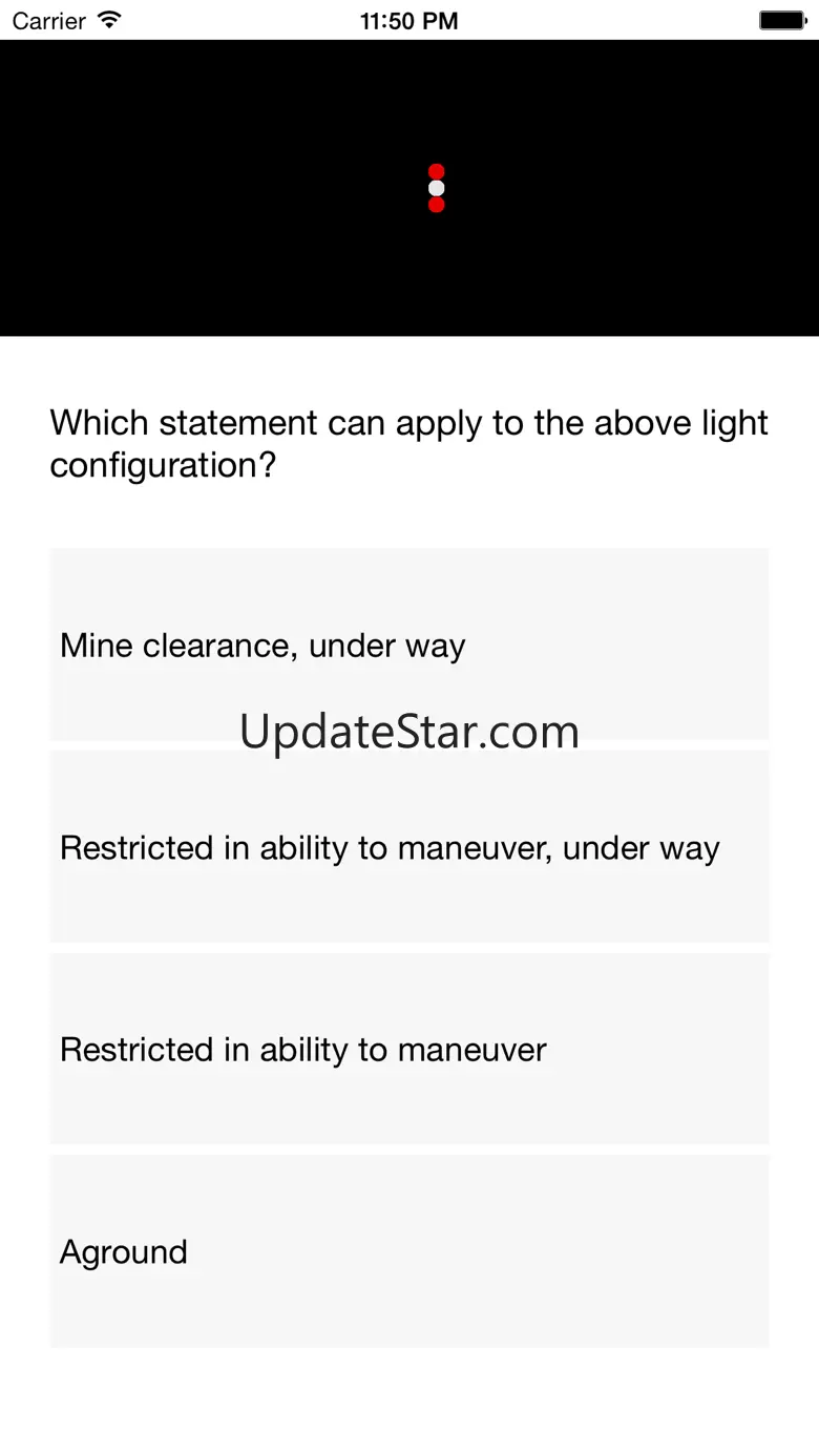 Colregs: lights and shapes 1.2