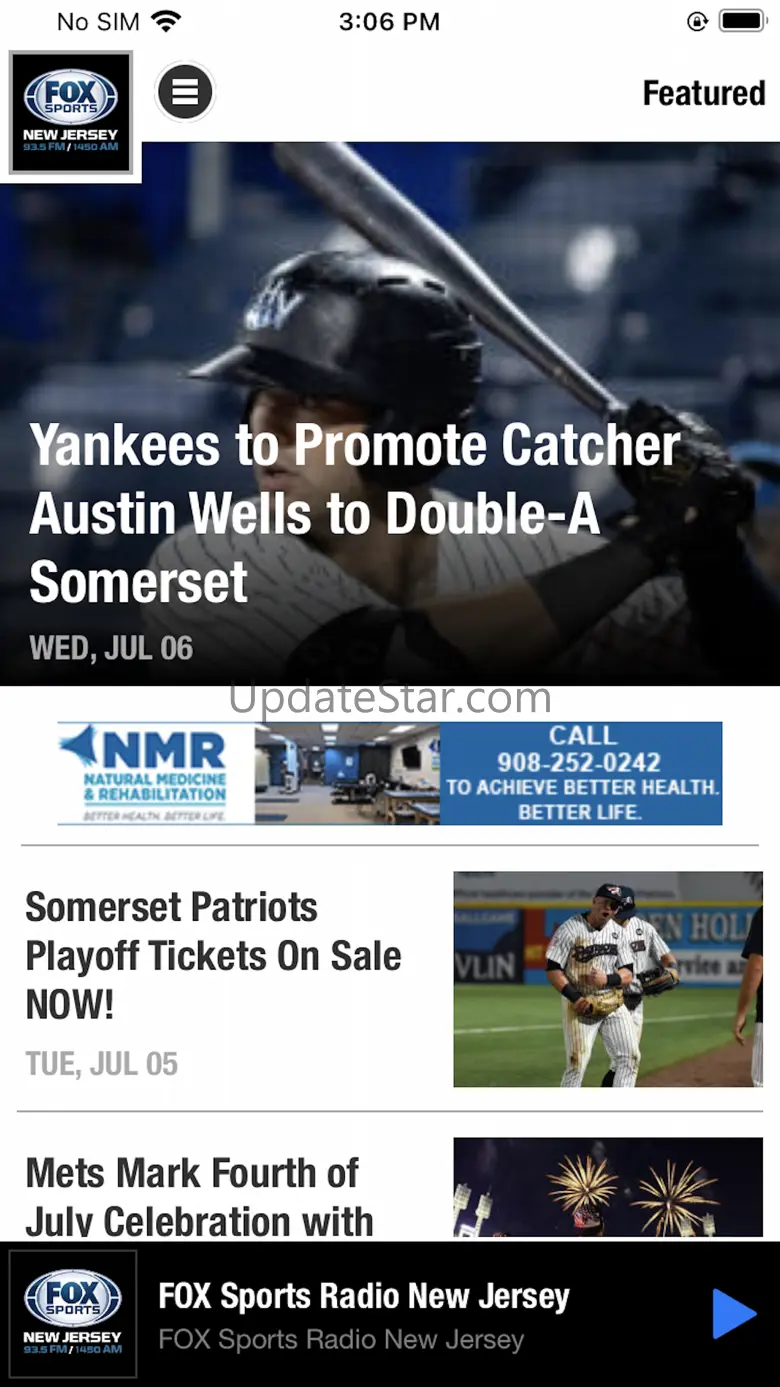 Fox Sports Radio New Jersey 7.2