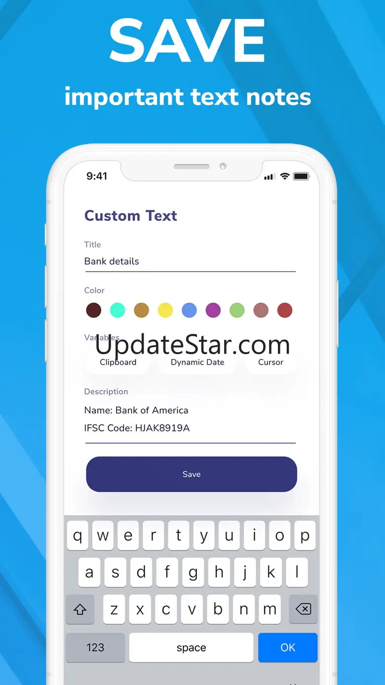 Pasty! Copy and Paste Keyboard 1.1