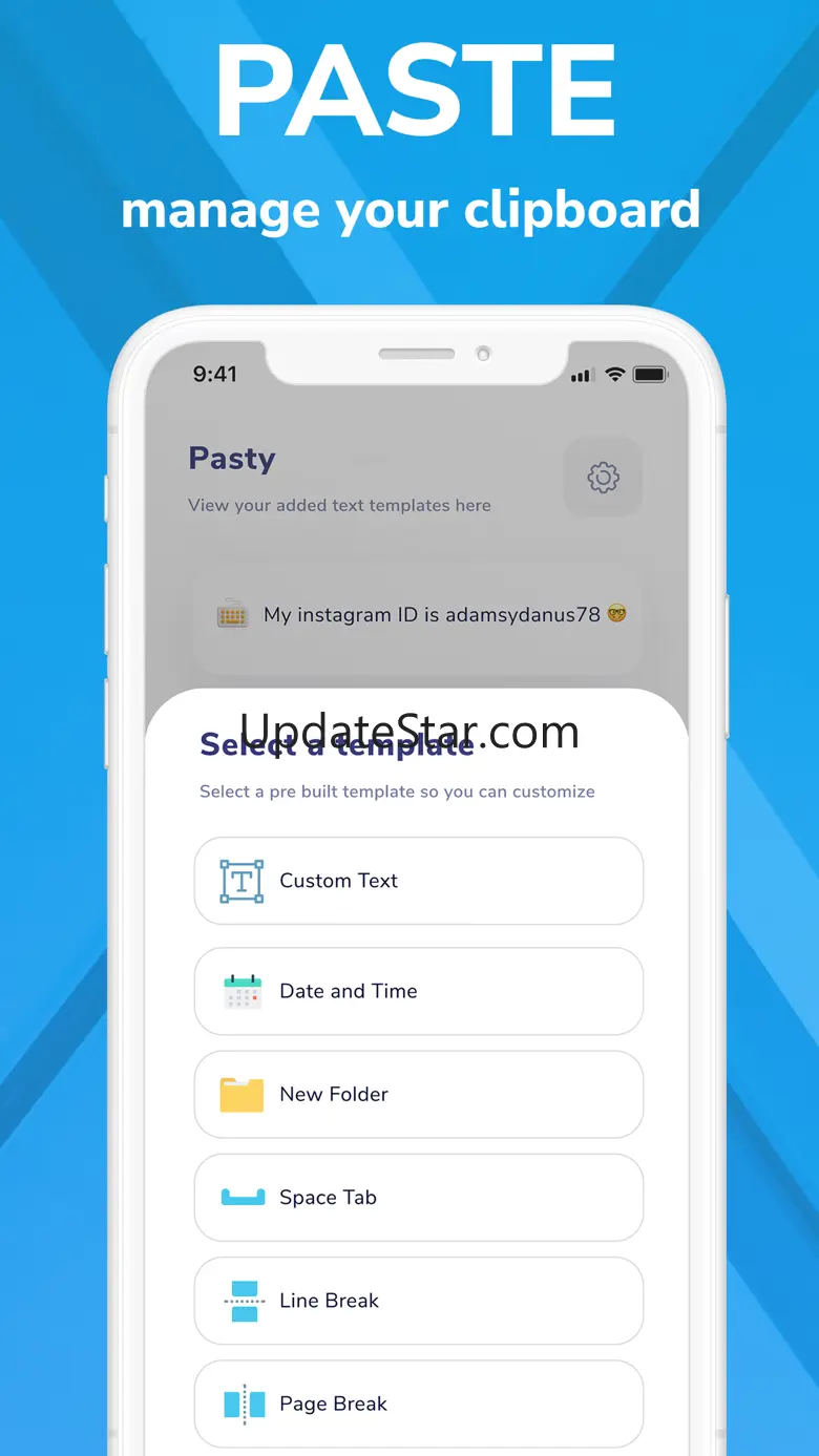 Pasty! Copy and Paste Keyboard 1.1