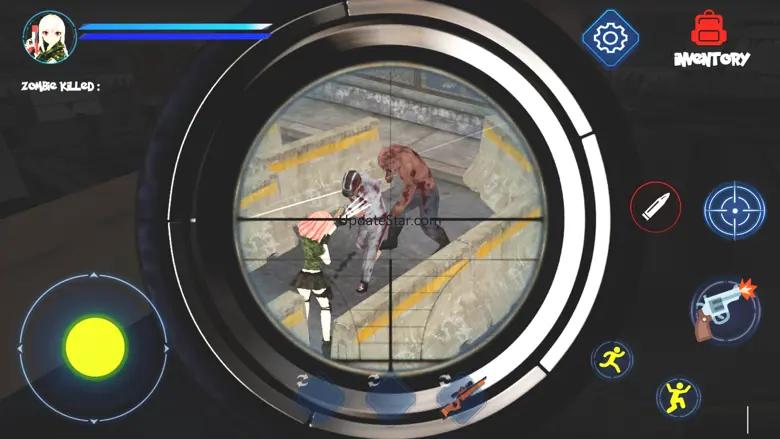 Anime Zombie Hunter Shooter 3D 2.1