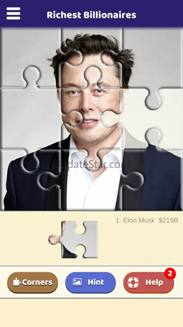 Richest Billionaires Puzzle 1.0