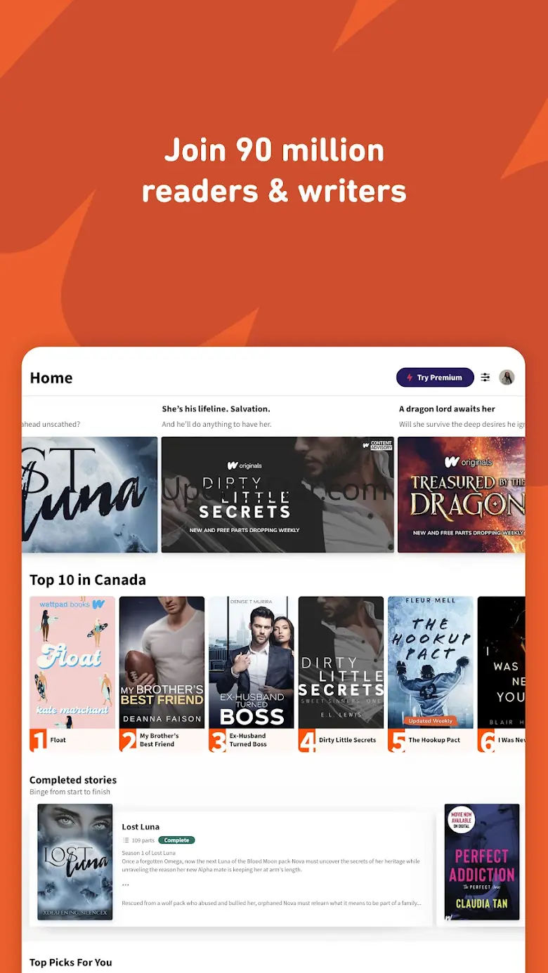 Wattpad Beta 11.7.0.1