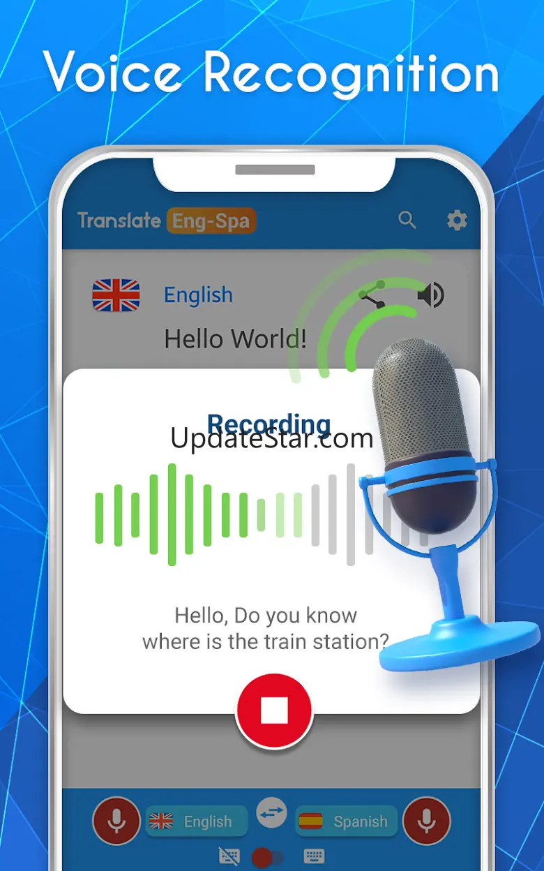 English Spanish AI Translator 86.0