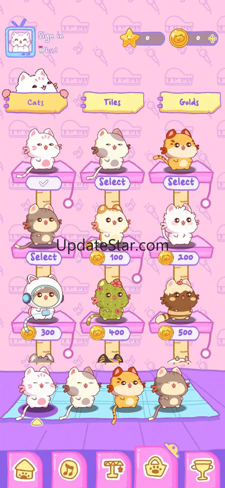 Cats Tiles: Piano Meow 16.4