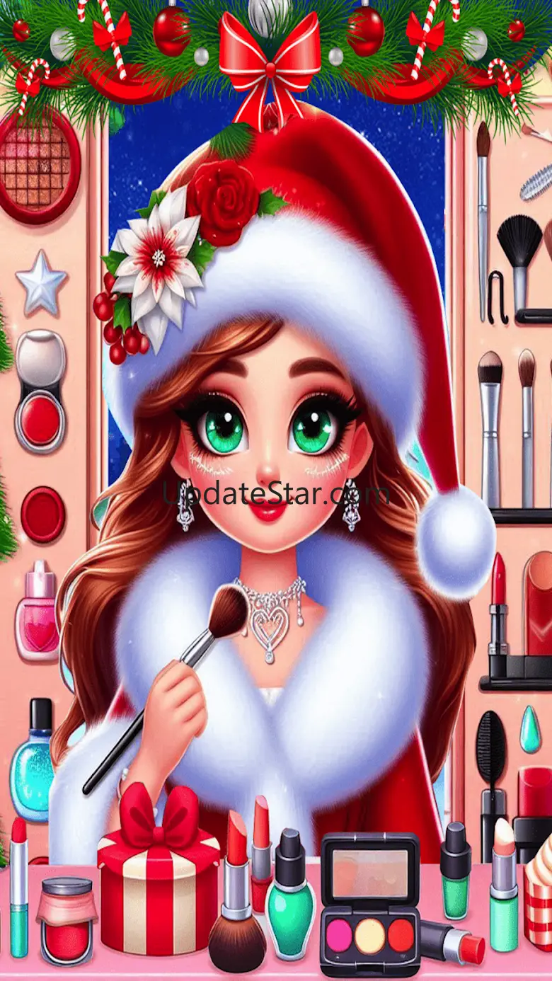 Christmas Dress Up Makeup Game 2.6