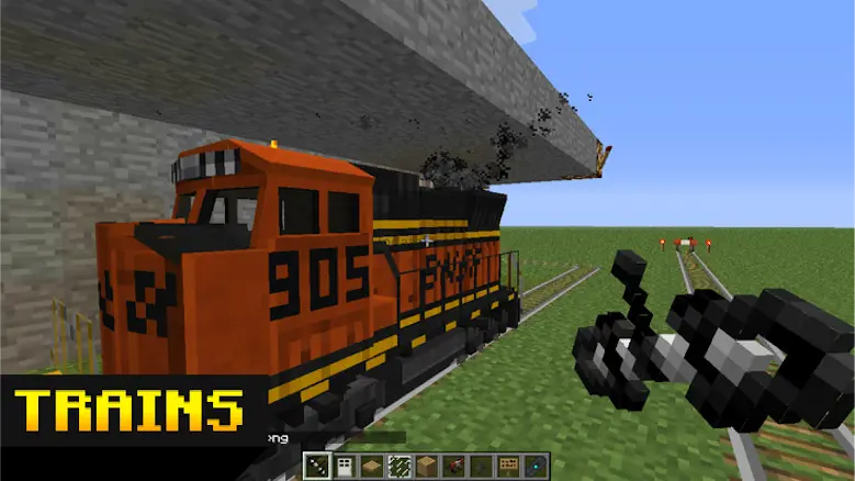 Train mod for minecraft 4.6.457