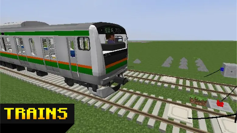 Train mod for minecraft 4.6.457