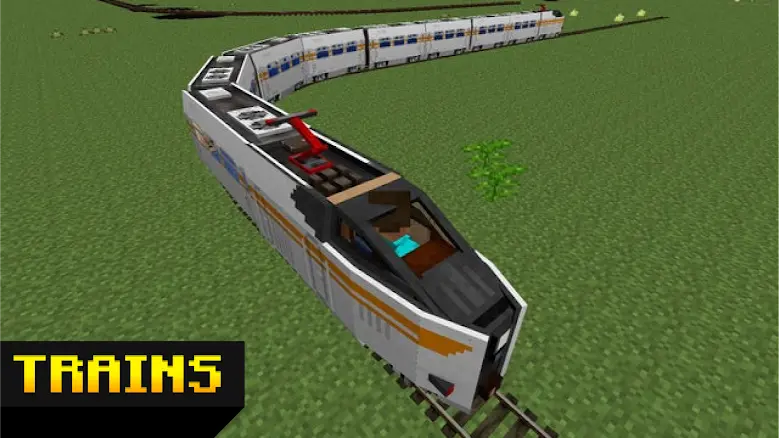 Train mod for minecraft 4.6.457