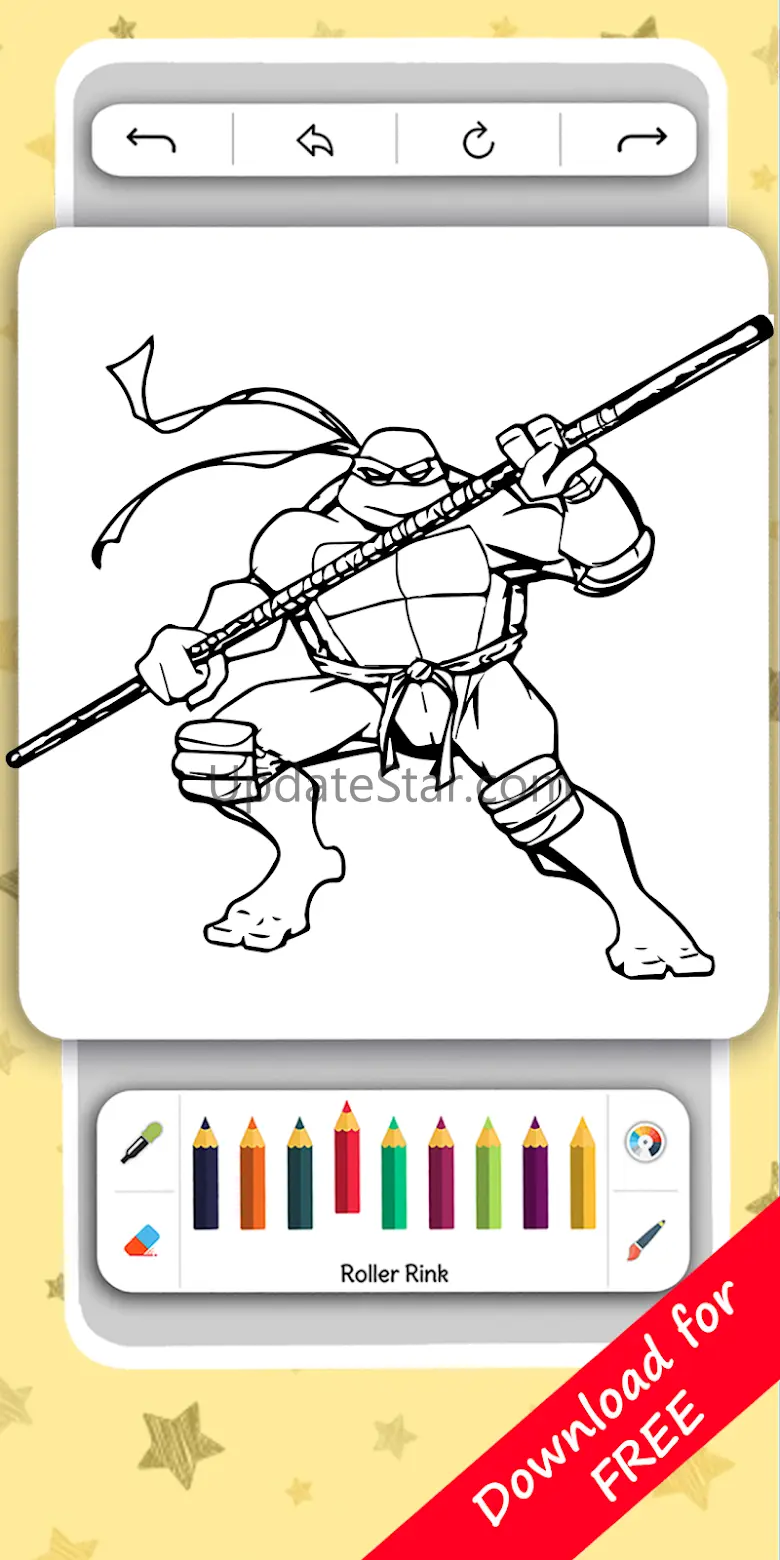 Super Turtles Coloring Book 1.0