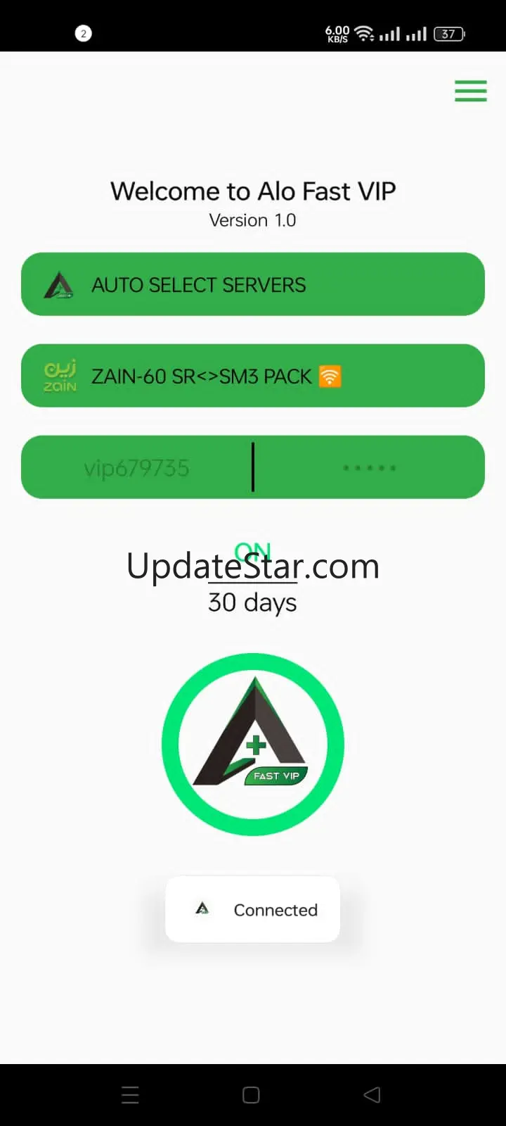 Alo Fast UDP VPN isvsoft 10.3.8
