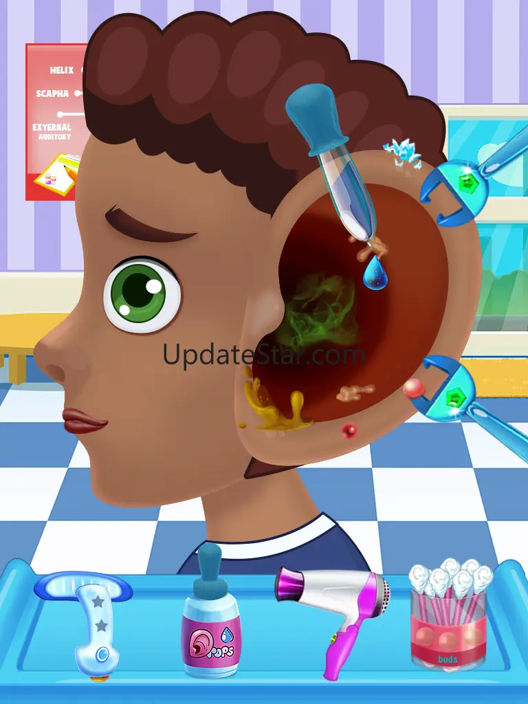kiddo doctors Teeths Ears Eyes 13.0