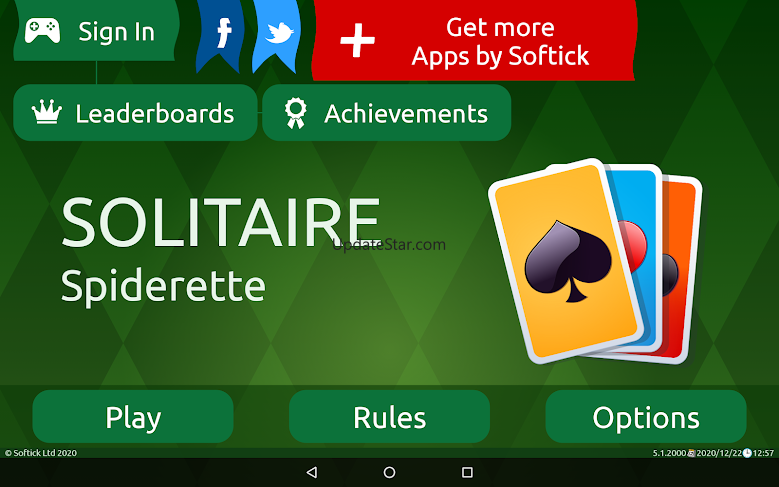 Spiderette Solitaire 5.4.2554