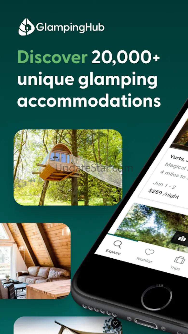 Glamping Hub: Camping, Cabins 1.05