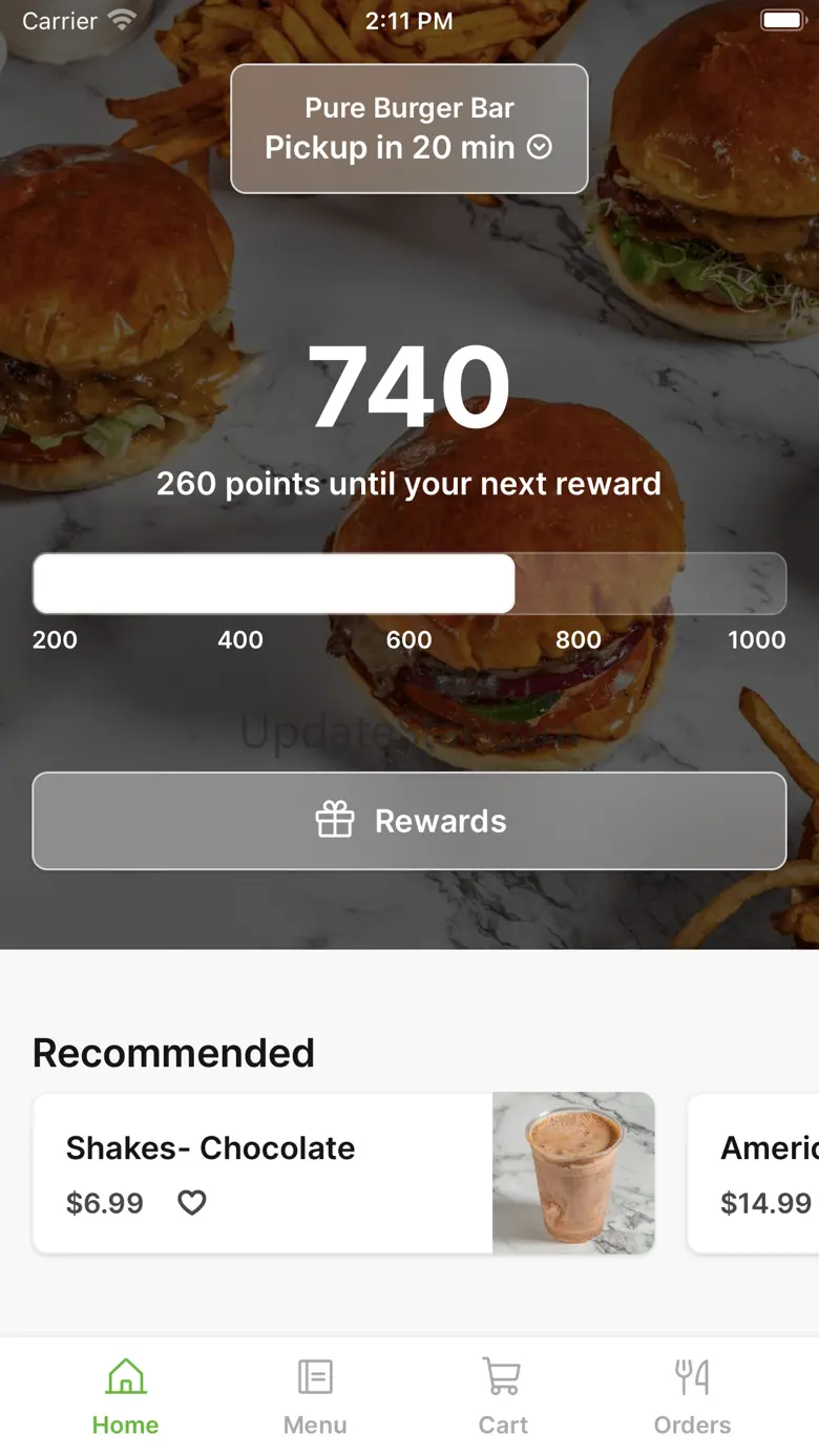Pure Burger Bar 33.0.1
